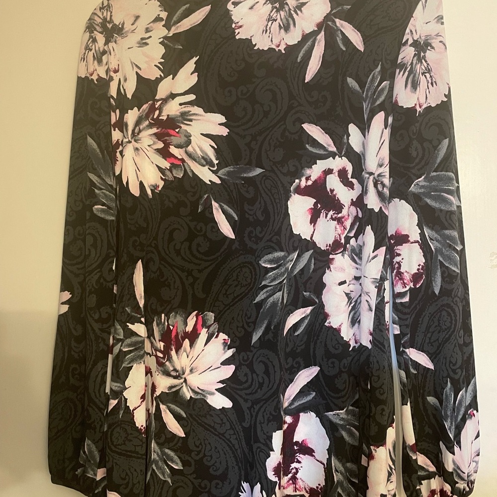 Flower tunic top - Picture 3 of 4
